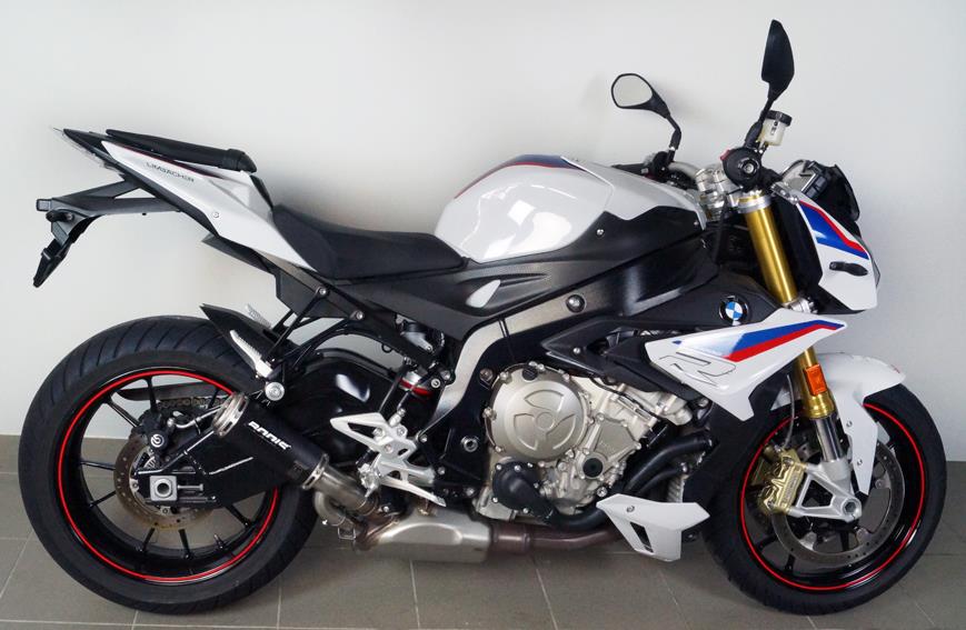 Sport Auspuff Bodis GPC-RS II-GEX Edelstahl BLACK für BMW S 1000 R Bj. 2017-2020 EURO-4 +ABE von Bodis