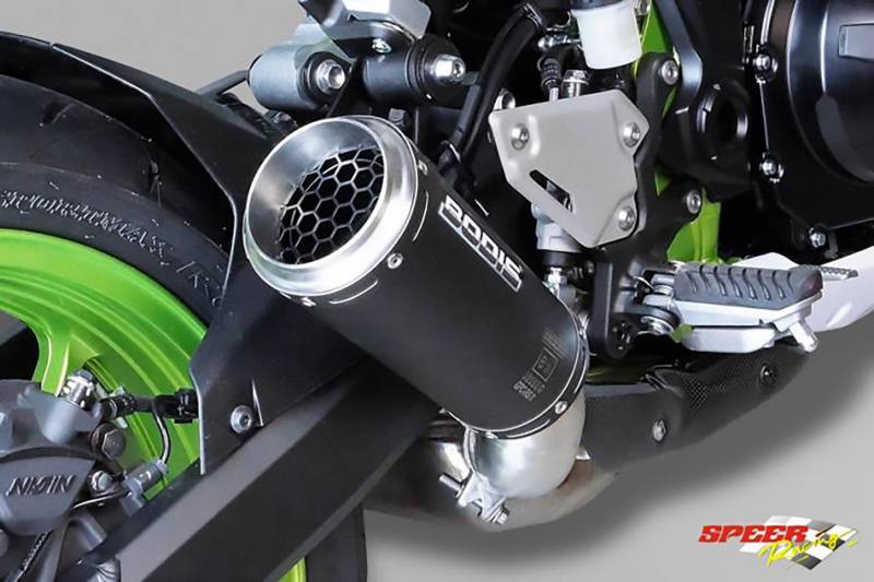 Sport Auspuff Bodis GPC-RS II GEXX Black Kawasaki Z 900 /SE Bj.2020-2024 (85-92kW) eintragungsfrei von Bodis