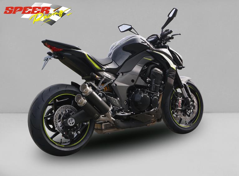 Sport Auspuff Bodis GPX2 Black Kawasaki Z 1000 /R / Z 1000 SX Bj. 2017-2019 EURO-4 +ABE von Bodis