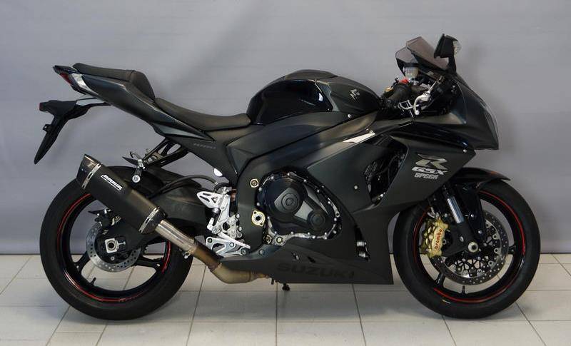 Sport Auspuff Bodis P-TEC II Black Suzuki GSX-R 1000 Bj. 2012-2016 CY11 +ABE von Bodis