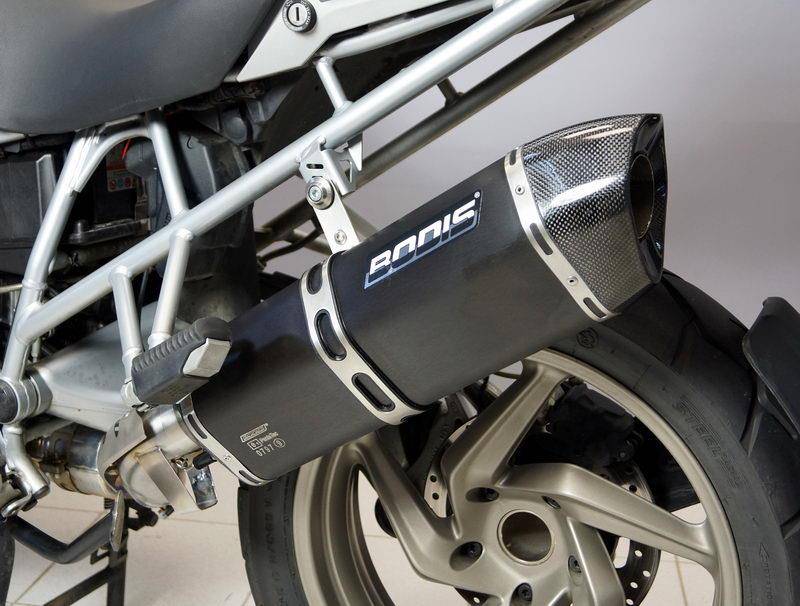 Sport Auspuff Bodis Penta-Tec F Edelstahl Black BMW R 1200 GS Bj. 2004-2009 +ABE von Bodis