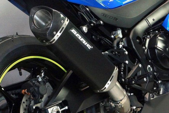 Sport Auspuff Bodis V4-M-CA Black Carbonendkappe Suzuki GSX-R 1000 Bj.2017-2021 DM11 EURO4/EURO5 ABE von Bodis