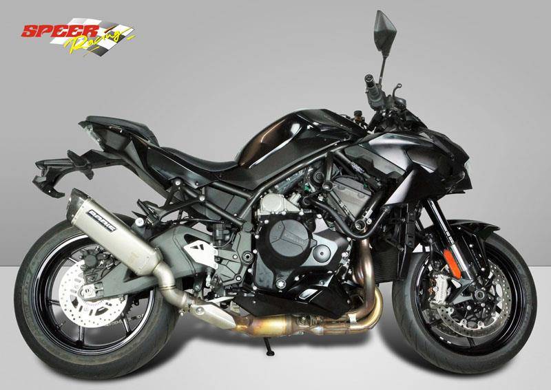 Sport Auspuff Bodis V4-M-CA TITAN für Kawasaki Z H2 1000 Bj. 2020-2021 Typ: ZRT00K eintragungsfrei von Bodis