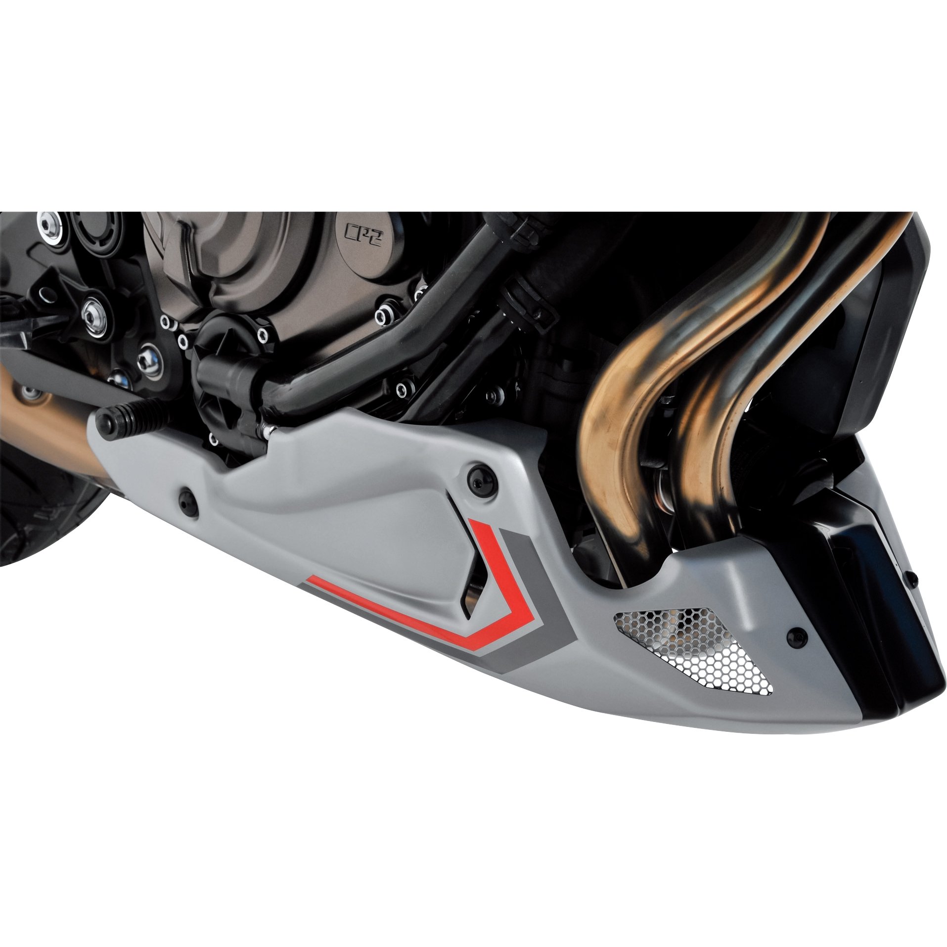 Bodystyle Bugspoiler Sportsline 6580674 grau/rot/anthrazit für Yamaha von Bodystyle