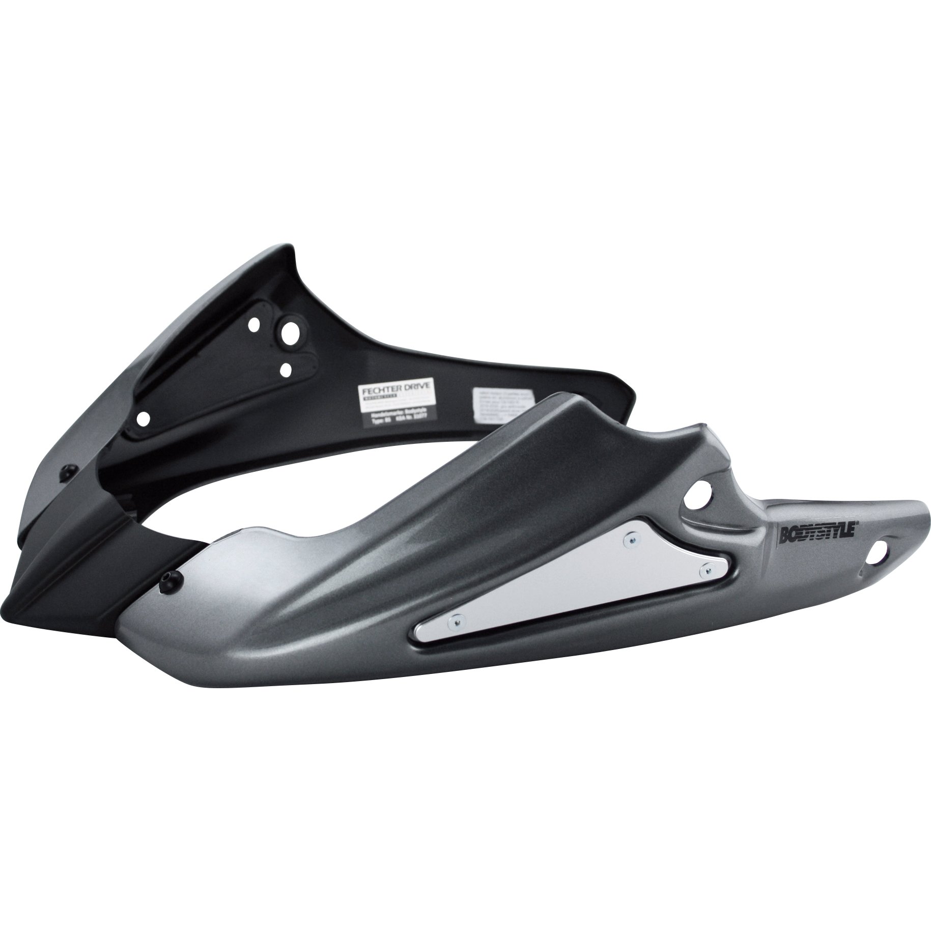 Bodystyle Bugspoiler Sportsline silber für Honda CB 1000 R 2019-2020 von Bodystyle