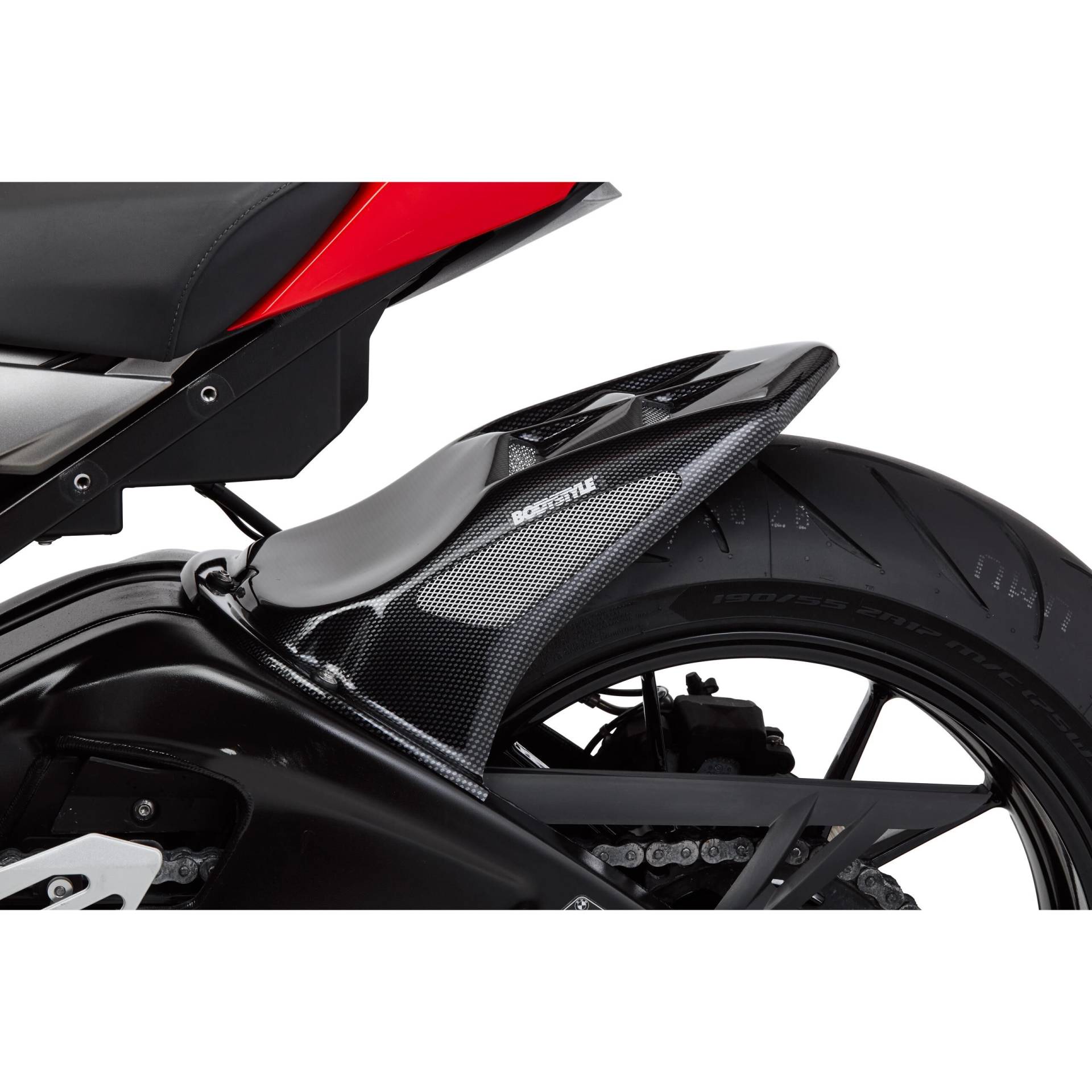 Bodystyle Hinterradabdeckung Raceline schwarz für S 1000 XR 2015-2019 von Bodystyle