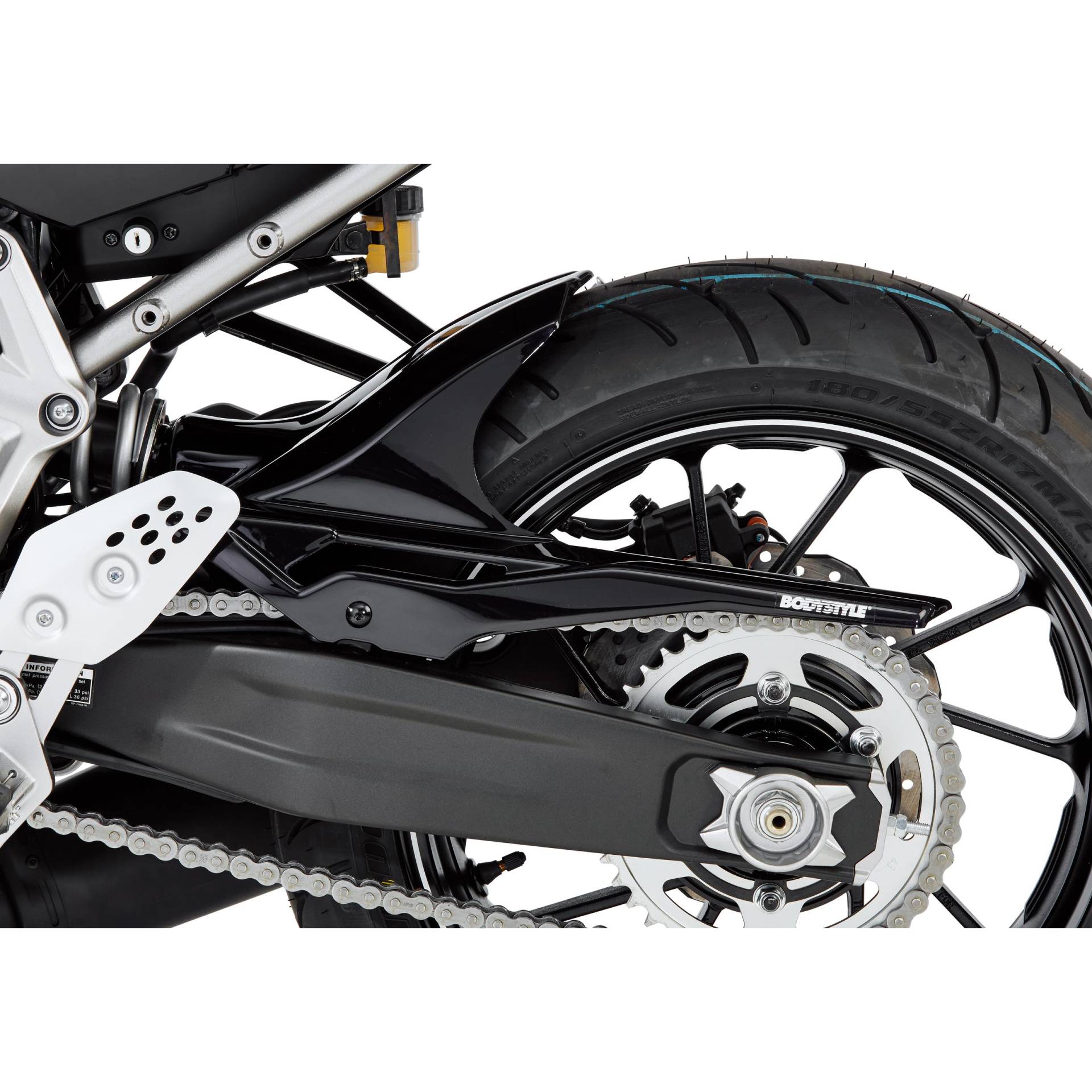 Bodystyle Hinterradabdeckung Sportsline für Yamaha MT-07 violett VDVM1 von Bodystyle