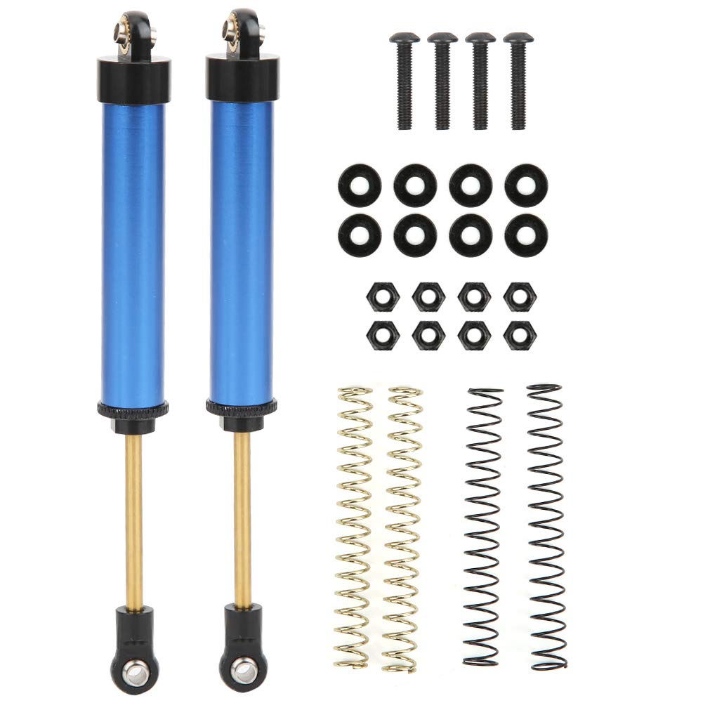 110-mm-Stoßdämpfer für SCX10 90046 4 1/10 RC-Car, hochwertige Aluminiumlegierung, sanfte Dämpfung, stoßfeste Abdichtung, einfache Installation mit Ersatzfederschraubendichtung (Blue) von Bognajin