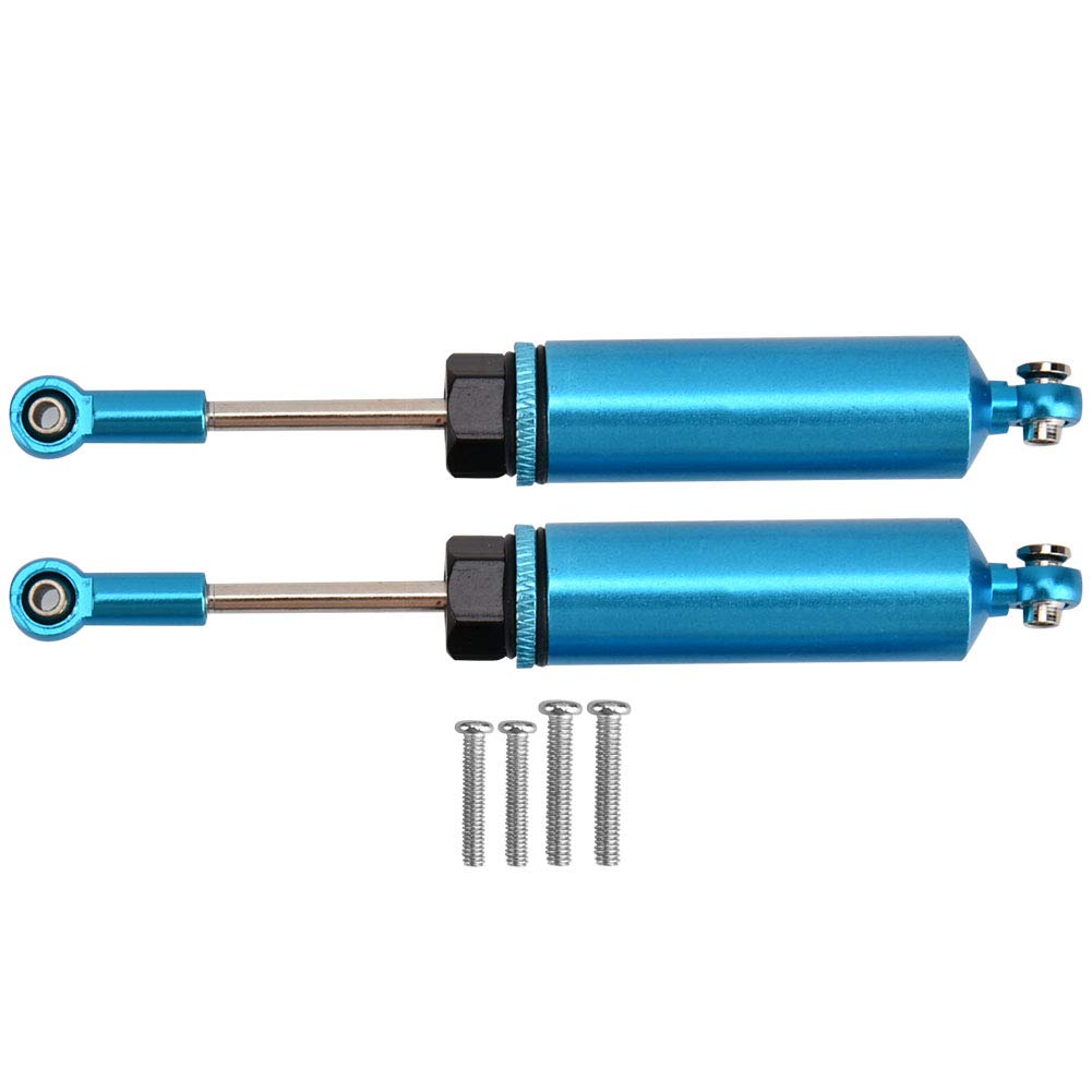 Metall-Heckdämpfer für FY 01/02/03 1/12 RC-Car, leicht und verbessert die Fahrleistung, reduziert Straßenvibrationen, wird mit zusätzlichen Ersatzfedern geliefert von Bognajin