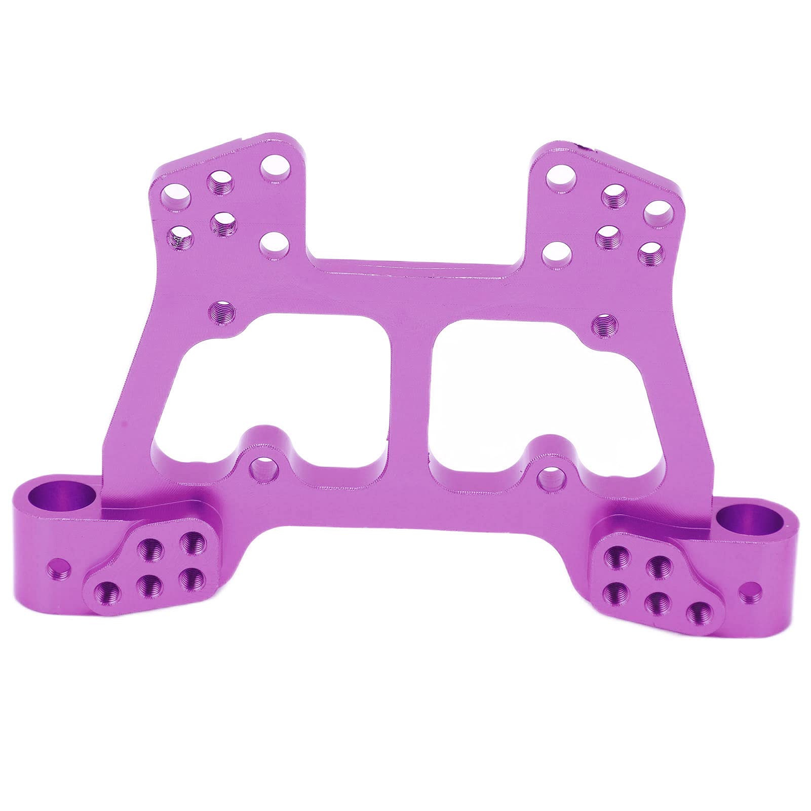 Stoßdämpferbrücke aus Aluminiumlegierung für HSP 94111 94188 LKW, vorne und hinten universell, 1/10 RC-Car-Upgrade-Teil, robust und einfach zu installieren, mit brillanten Farben (Purple) von Bognajin