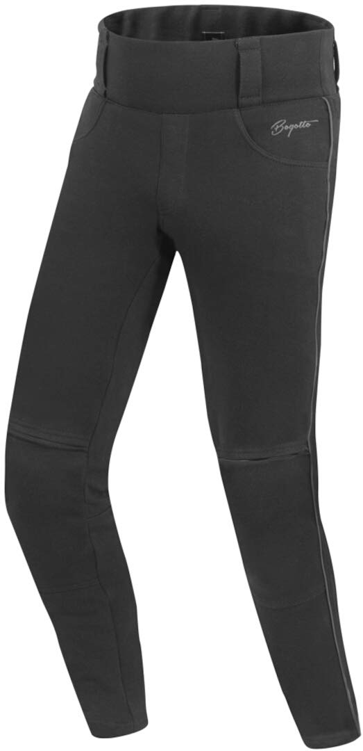 Bogotto Carlina Damen Motorrad Leggings, schwarz, 38 von Bogotto