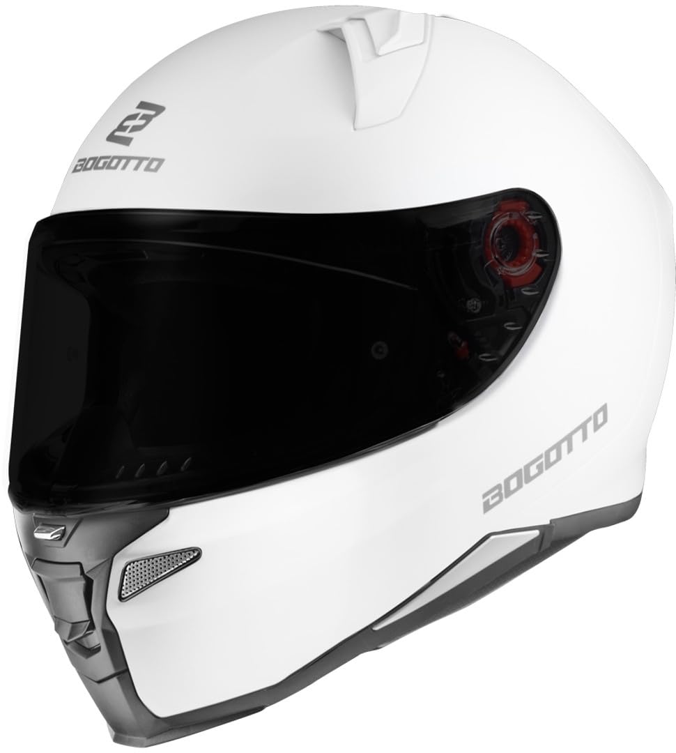 Bogotto FF110 Helm, weiß matt, XS von Bogotto