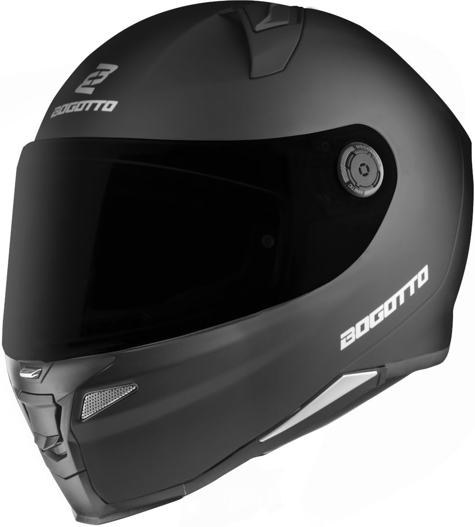 Bogotto FF110B Helm, schwarz matt, XL von Bogotto