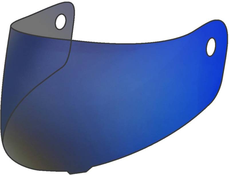 Bogotto FF404/Ezion Visier, blau verspiegelt, One Size von Bogotto