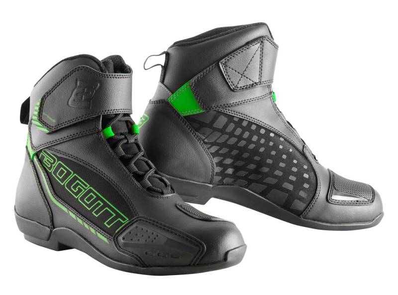 Bogotto GPX Motorradschuhe, schwarz/grün, 39 von Bogotto