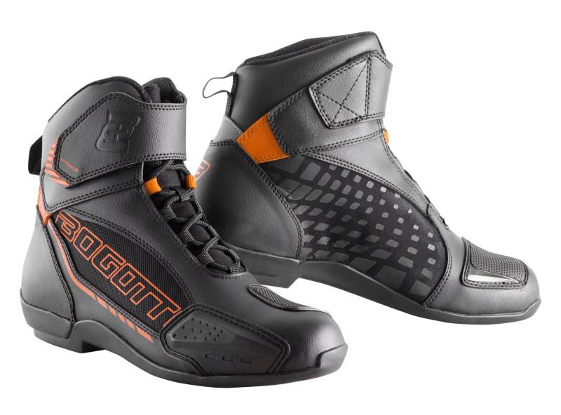 Bogotto GPX Motorradschuhe, schwarz/orange, 40 von Bogotto