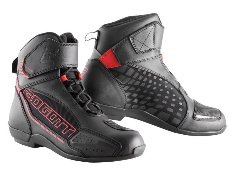 Bogotto GPX Motorradschuhe, schwarz/rot, 39 von Bogotto