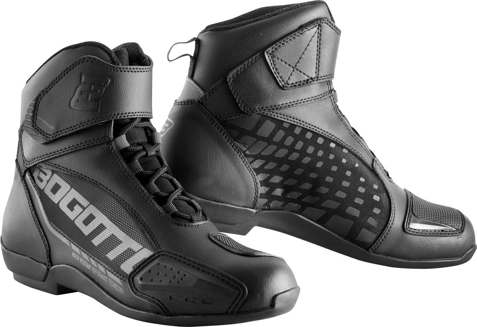 Bogotto GPX WR 2.0 wasserdichte Motorrad Schuhe, schwarz, 42 von Bogotto