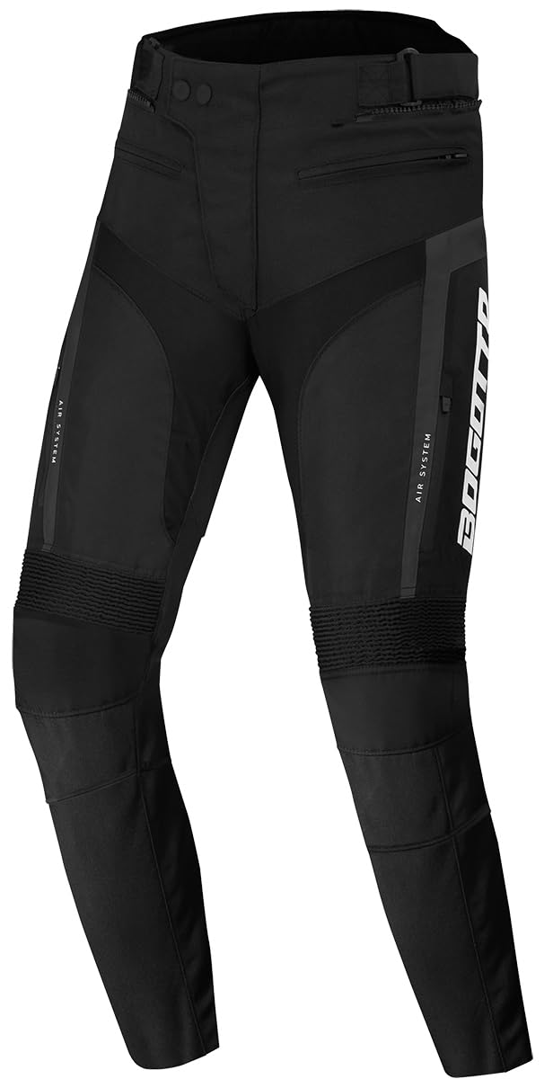 Bogotto GPX wasserdichte Motorrad Textilhose, schwarz, 3XL von Bogotto