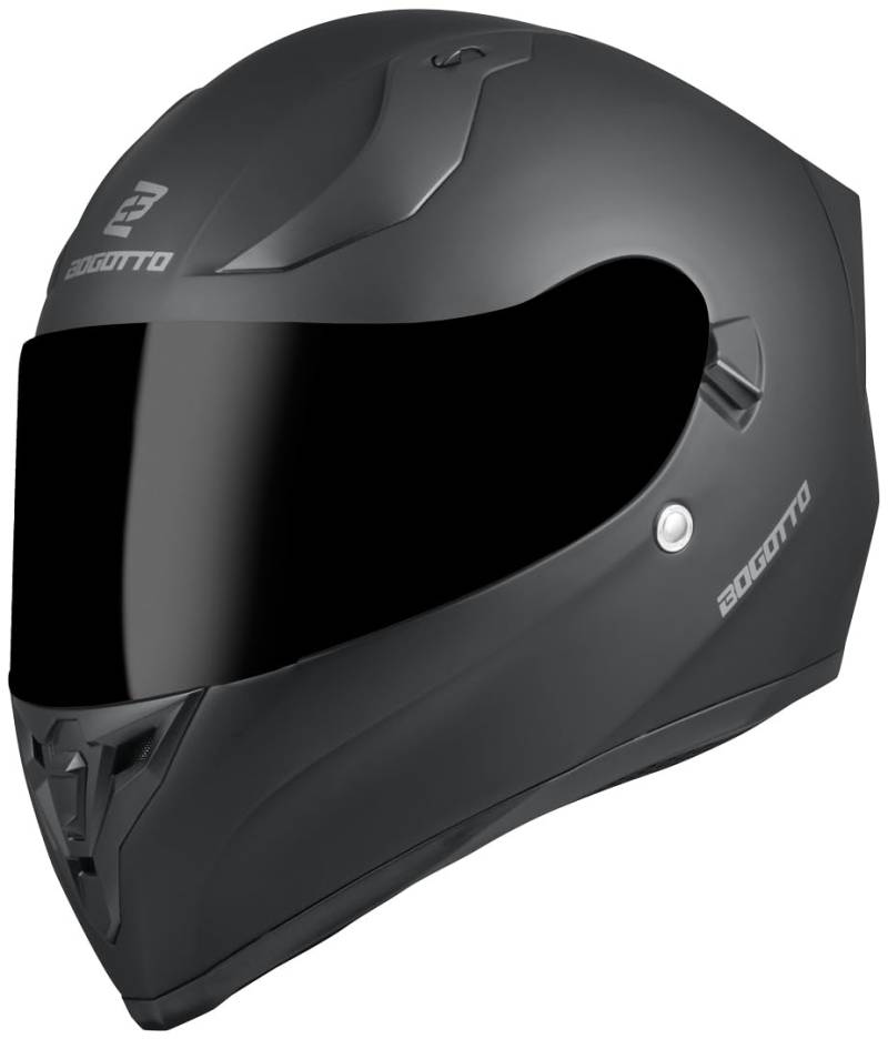 Bogotto H128 Solid Helm, schwarz matt, XL von Bogotto