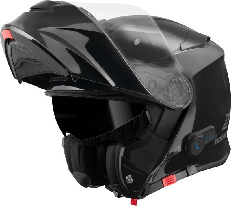 Bogotto H271 BT Bluetooth Klapphelm, schwarz, L von Bogotto