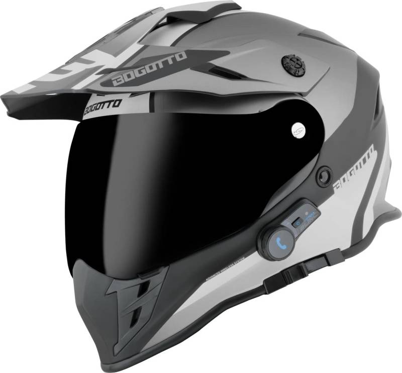 Bogotto H331 BT Tour EVO Bluetooth Enduro Helm von Bogotto