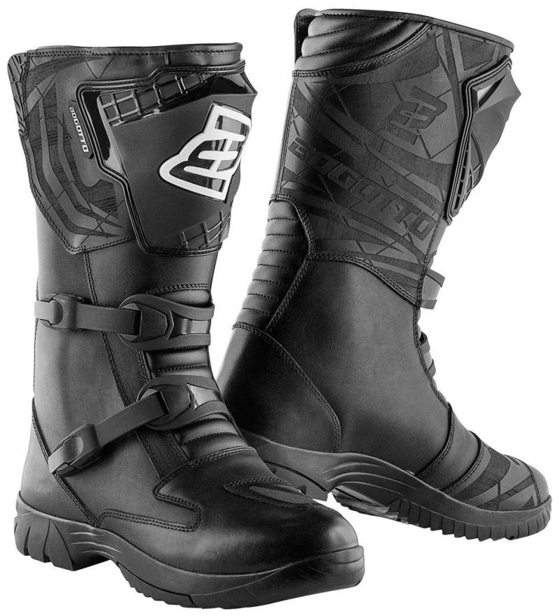 Bogotto Namib wasserdichte Motorradstiefel, schwarz, 44 von Bogotto