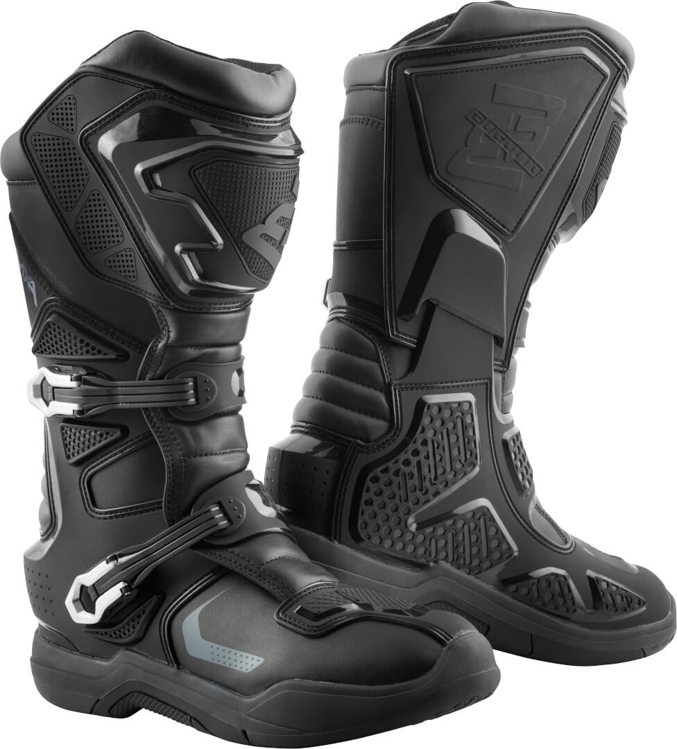 Bogotto RMXA wasserdichte Enduro/Motocross Stiefel, schwarz, 49 von Bogotto