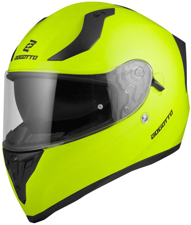 Bogotto V128 Helm, neon gelb, XL von Bogotto