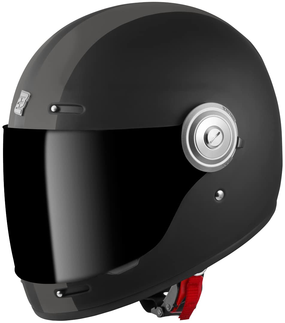 Bogotto V135 D-R2 Helm, schwarz matt/grau, XL von Bogotto