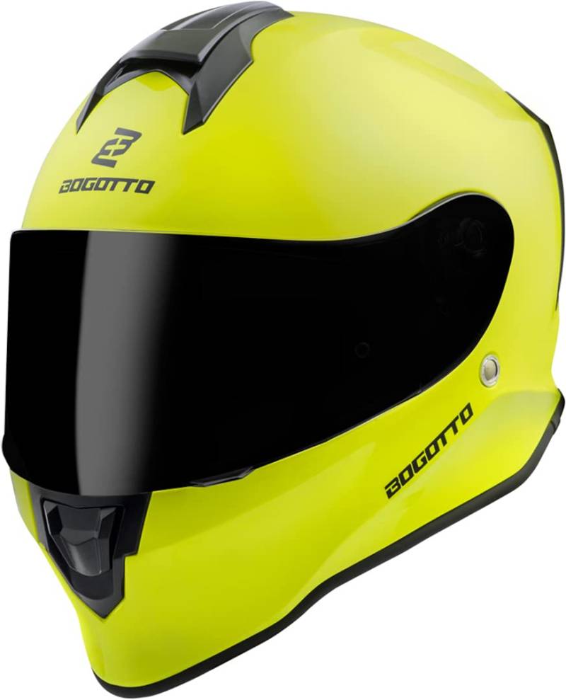 Bogotto V151 Helm, neon gelb, M von Bogotto