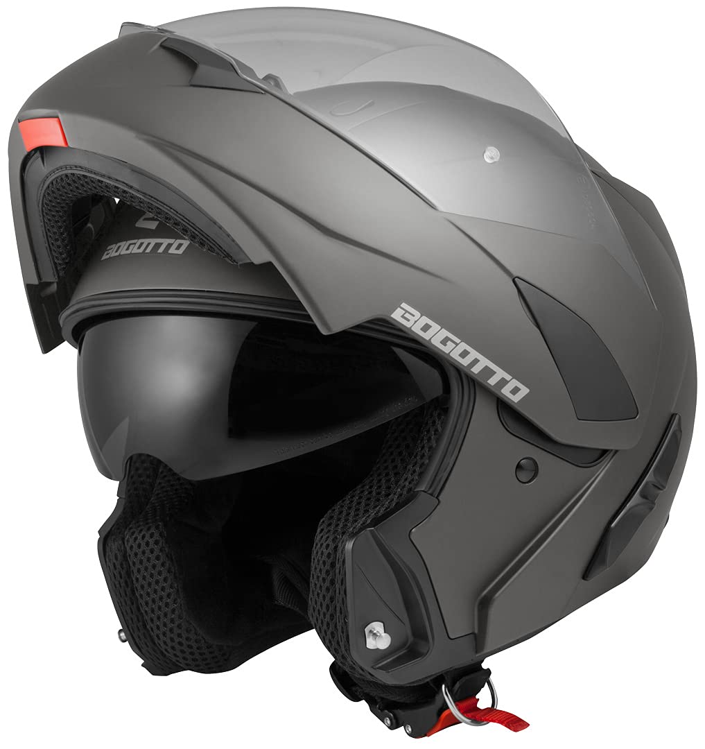 Bogotto V280 Klapphelm, anthrazit matt, XS von Bogotto