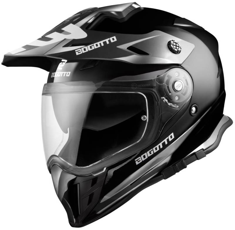 Bogotto V331 Enduro Helm, schwarz, XS von Bogotto