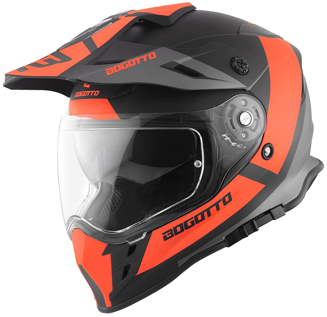 Bogotto V331 Pro Tour Endurohelm, orange, M von Bogotto