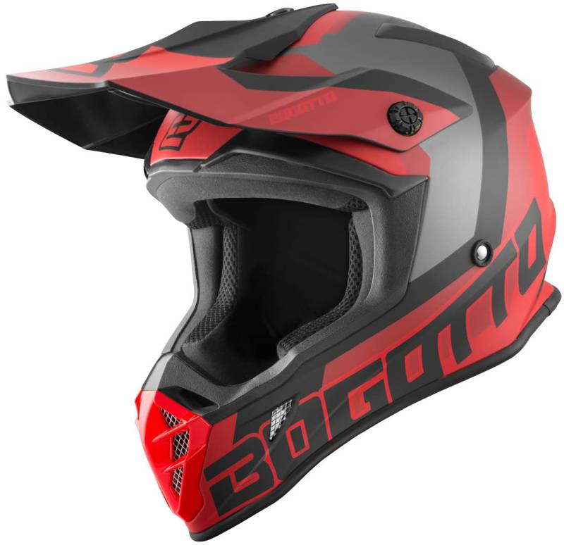 Bogotto V332 Unit Motocross Helm, rot, XL von Bogotto