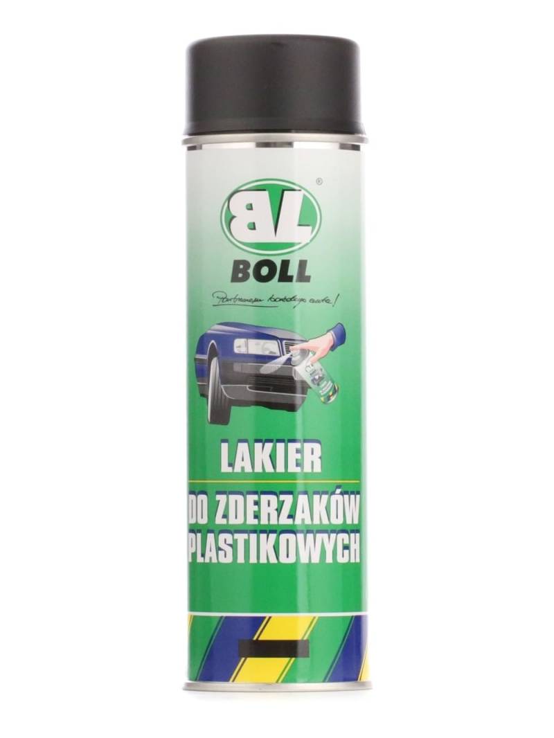 Boll 500 ml Lack Lackspray Kunststofflack Stoßstangenlack Sprühdose SCHWARZ 001016 von Boll