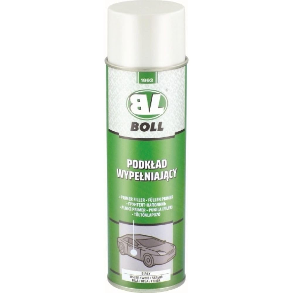 Boll 500ml Acryl Grundierung Weiss Spray Haftgrund Füller 001051 von Boll