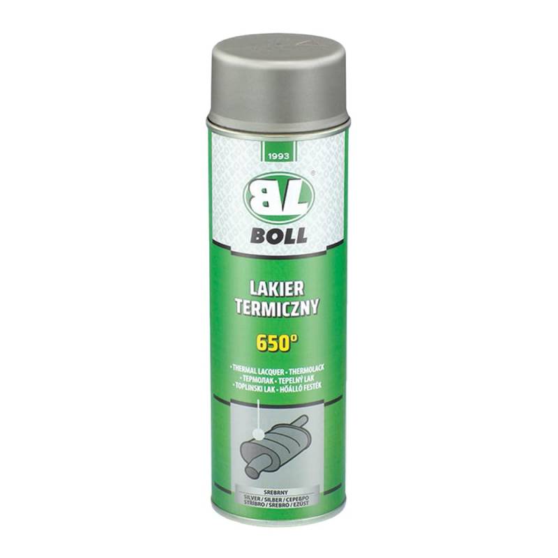 Boll 500ml Thermolack Auspufflack Hitzebeständig 650° Silber Spray 001018 von Boll