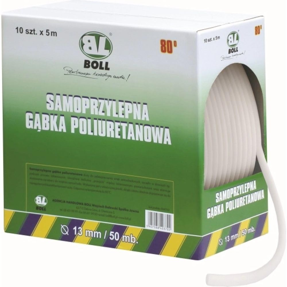 samoprzyl. gąbka poliuretanowa szer. 13mm - 10szt x 5m von Boll