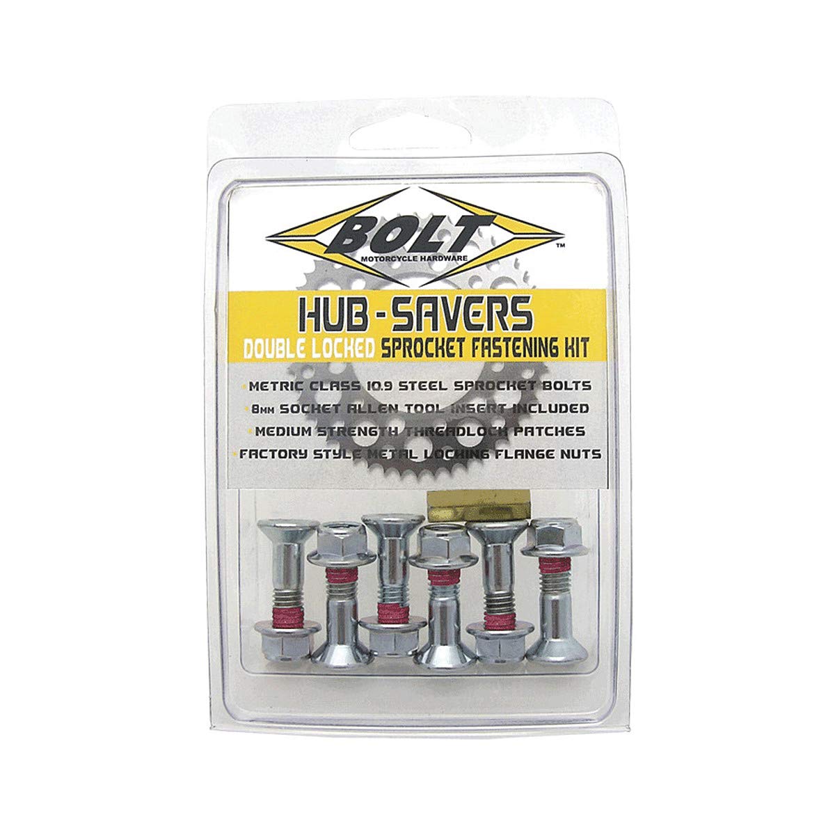 BOLT 2008-HS.S Muttern- und Bolzen-Sortiment-Sets. von Bolt Motorcycle Hardware