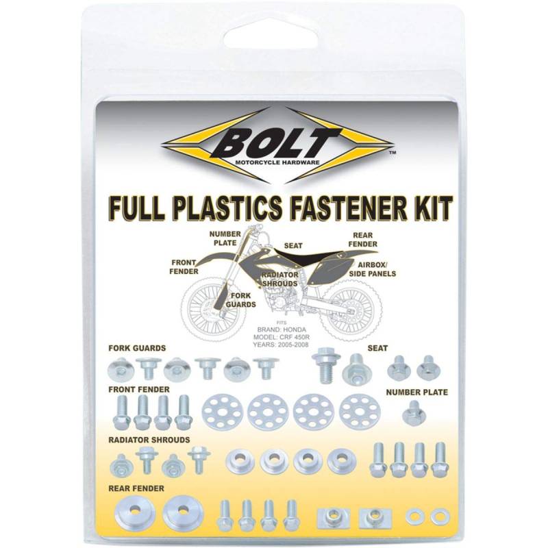 Bolt MC Hardware KAW-1600004 Kawasaki Karosseriebefestigungssatz von Bolt Motorcycle Hardware