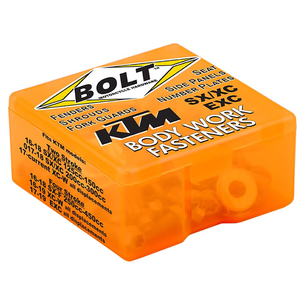 Bolt MC Hardware KTM-PFK2 KTM Karosserie-Arbeits-Befestigungsset von Bolt Motorcycle Hardware