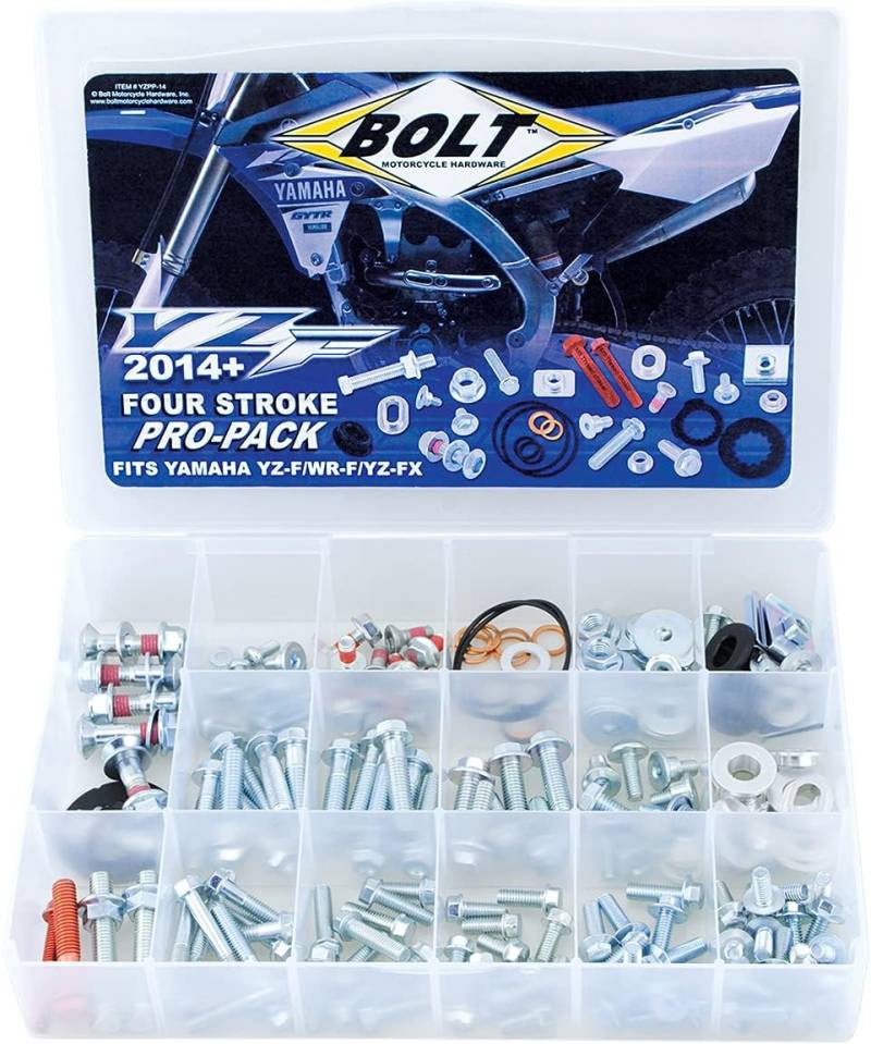 Bolt MC Hardware YZPP-14 Yamaha YZF/WRF Pro Pack Befestigungskit von Bolt Motorcycle Hardware