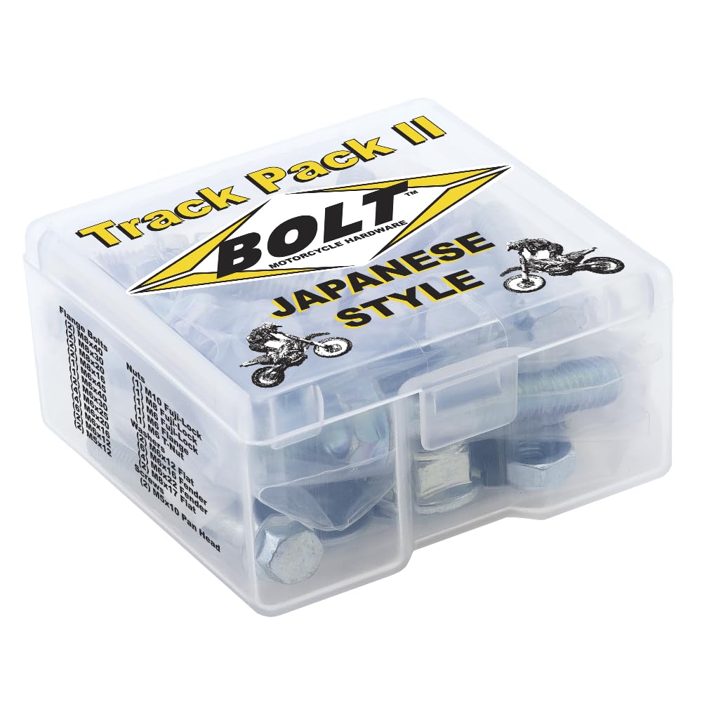 Bolt Motorcycle Hardware (54TRKPK) Japanischer Track Pack II Befestigungssatz von Bolt Motorcycle Hardware