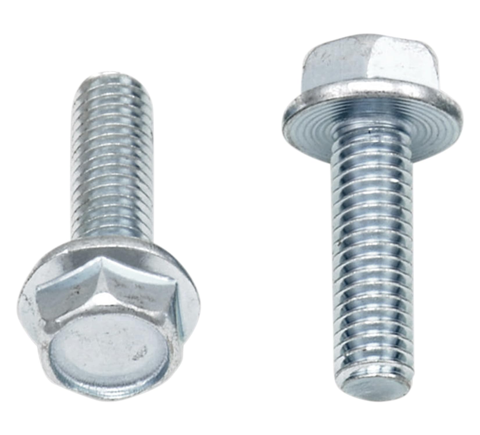 Unknown Bolt Motorrad Hardware 10 mm Sechskant-Flanschschrauben – M6 x 1,0 x 20/Edelstahl von Bolt Motorcycle Hardware