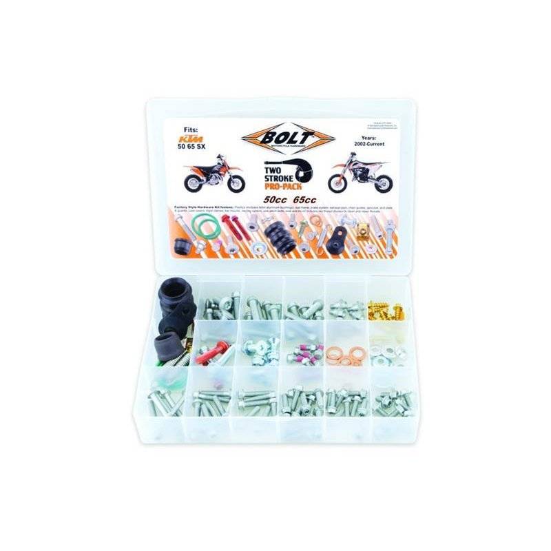 Bolt Schraubenkit Euro Style Two Stroke Pro-Pack Für KTM 50Cc-65Cc von Bolt