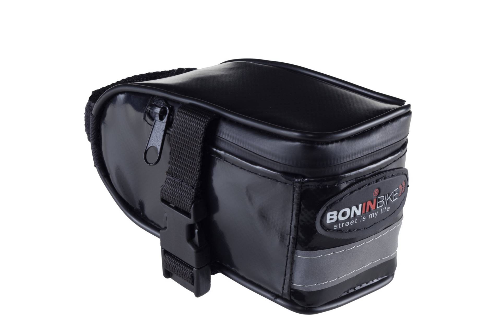 BONIN Unisex Adulto Undersaddle MTB Bike PVC Borse, Nero, Taglia Unica von Boninbike