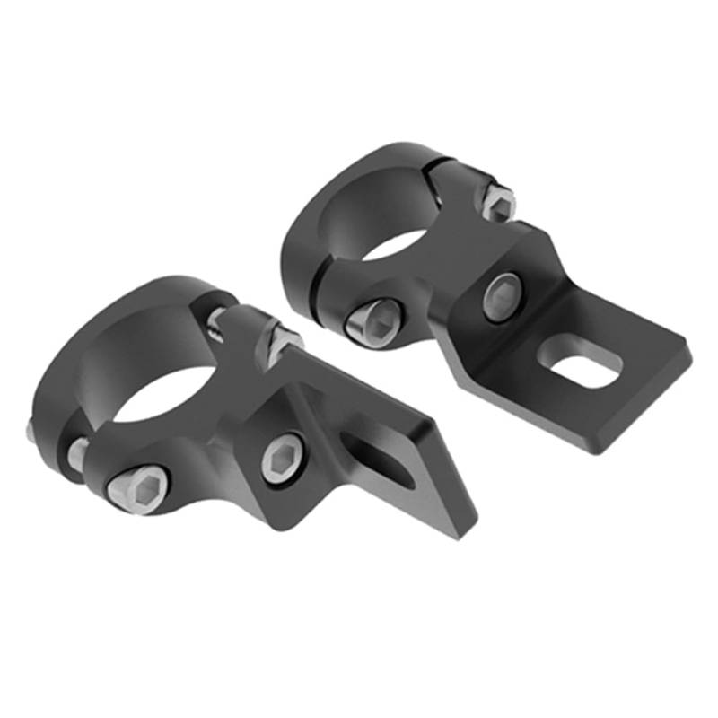 Bonkshire 2PCS Universal-Lenkerhalter Scheinwerferhalter Rohrklemme für Cafer Chopper, TG80 von Bonkshire