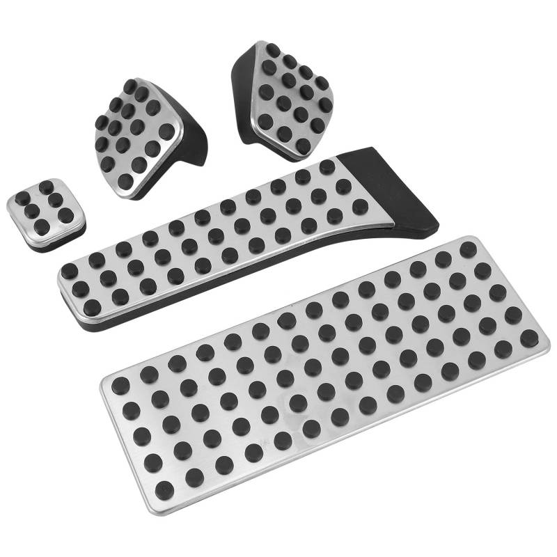 Bonkshire 5PC Auto Pedal Abdeckung ZubehöR mit FußStüTze für W203 W222 W213 W205 W204 W211 W212 W210 X204 W218 von Bonkshire