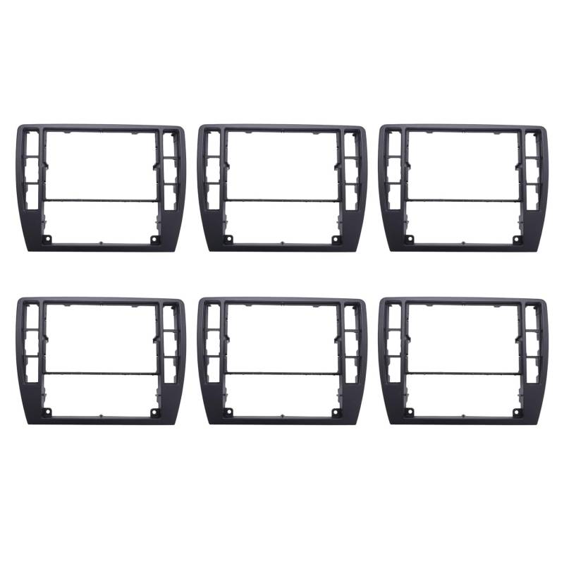 Booso 6X 3B0858069 Radio Front Rahmen für die Innen Verkleidung der Mittelkonsole des Armaturenbretts für B5 2001 2002 2003 2004 2005 von Booso